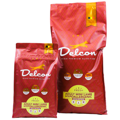 Delcon Adult Mini Lamb Hypoallergenic