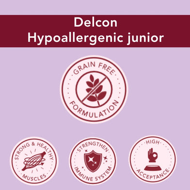 Delcon Junior Hypoallergenic Sample Pack (€19.95 at checkout) - CODE: TestJuniorHypoOneTime
