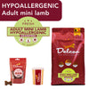 Proefpakket Delcon Adult Mini Lamb Hypoallergenic (€19,95 bij checkout) - CODE: TestAdultMiniLambHypoOneTime
