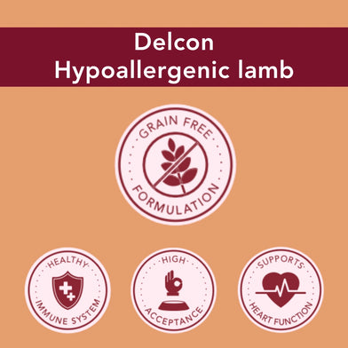 Proefpakket Delcon Adult Lamb Hypoallergenic (€19,95 bij checkout) - CODE: TestAdultLambHypoOneTime