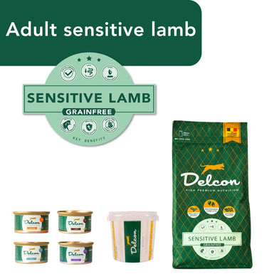 Cat trial - Delcon Sensitive with lamb