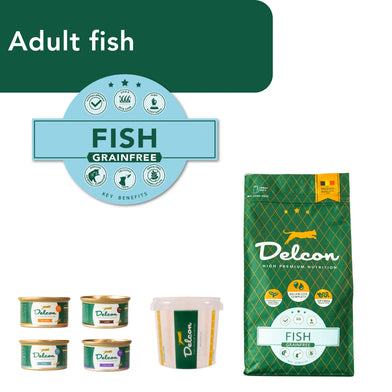 Proefpakket Delcon Adult Fish (€12,95 bij checkout) - CODE: TestAdultFishOneTime