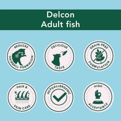 Proefpakket Delcon Adult Fish (€12,95 bij checkout) - CODE: TestAdultFishOneTime