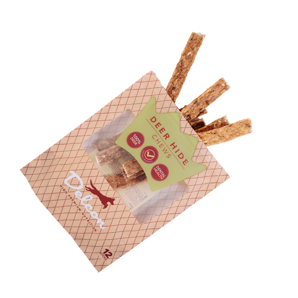 Delcon Deer Hide Chews