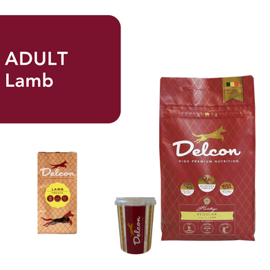 Proefpakket Delcon Adult Lamb (€12,95 bij checkout) - CODE: TestAdultLambOneTime