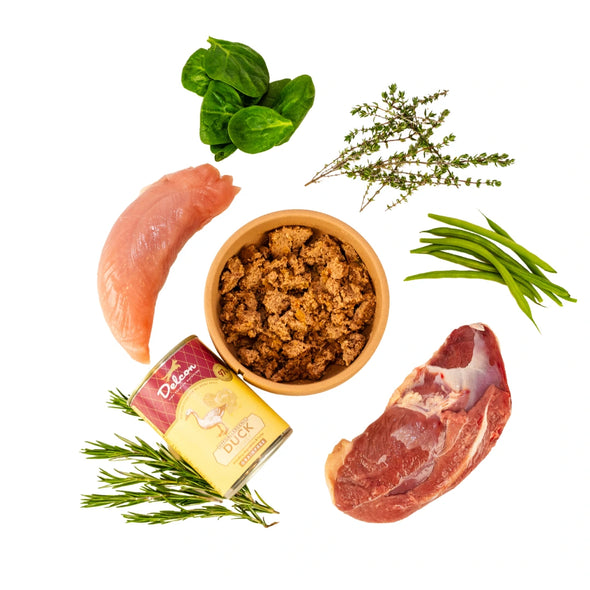 Wet dog food Duck/Turkey - 395gr