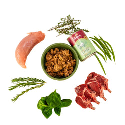 Wet dog food Lamb/Turkey - 395gr