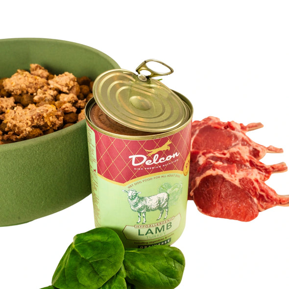 Wet dog food Lamb/Turkey - 395gr