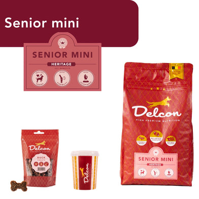 Proefpakket Delcon Senior Mini (€12,95 bij checkout) - CODE: TestSeniorMiniOneTime