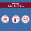 Proefpakket Delcon Adult Plus Fish (€12,95 bij checkout) - CODE: TestAdultPlusFishOneTime