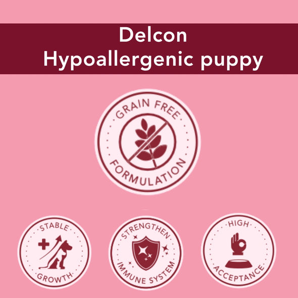 Pack d'essai Delcon Puppy Hypoallergénique (19,95 € à la caisse) - CODE: TestPuppyHypoOneTime