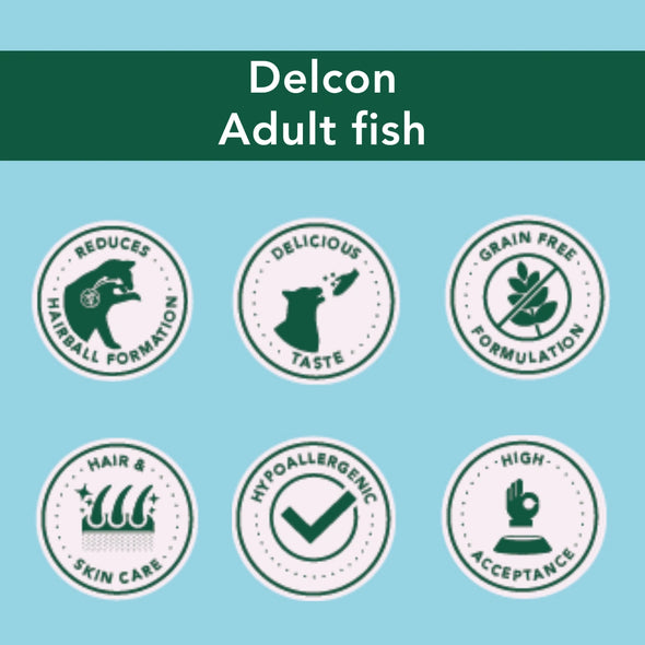 Proefpakket Delcon Adult Fish (€12,95 bij checkout) - CODE: TestAdultFishOneTime