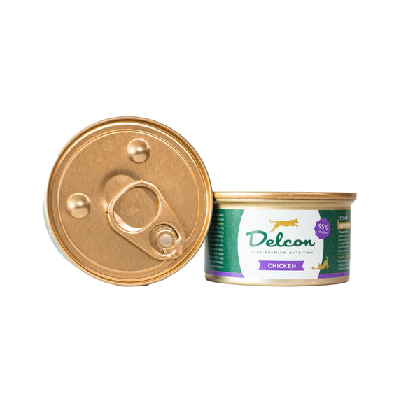 Assortiment natte kattenvoeding (85gr/blik x6 - x4 soorten)