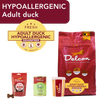 Proefpakket Delcon Adult Duck Hypoallergenic (€19,95 bij checkout) - CODE: TestAdultDuckHypoOneTime