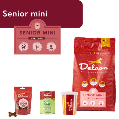 Proefpakket Delcon Senior Mini (€12,95 bij checkout) - CODE: TestSeniorMiniOneTime