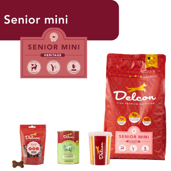 Proefpakket Delcon Senior Mini (€12,95 bij checkout) - CODE: TestSeniorMiniOneTime