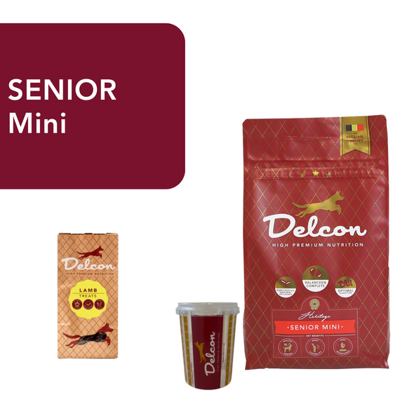 Pack d'essai pour chien - Delcon Regular Mini Senior