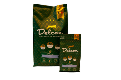 Cat trial - Delcon Adult with fish