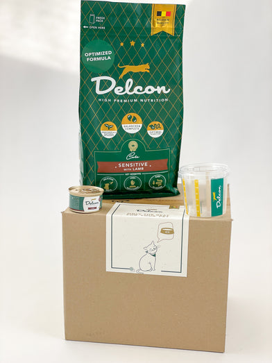 Proefpakket Kat - Delcon Sensitive with lamb